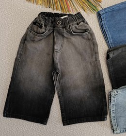 تصویر شلوار جین بگ دایمون 043 - ذغالی / سایز3 