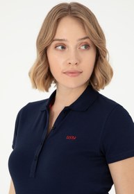 تصویر پولوشرت آستین کوتاه راسته زنانه | یو اس پولو U.S. Polo Assn. 983304 