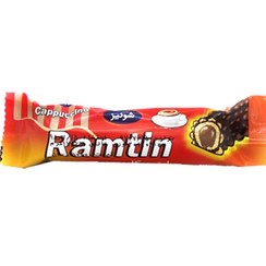 تصویر شکلات مغزدار شونیز رامتین کاپوچینو وزن ۱۹ گرم 