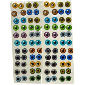 تصویر چشم رزینی مدل گرد سری C کد 16 