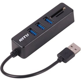 تصویر هاب ۵ پورت نیتو مدل NN27 Hub 5USB NITU NN27