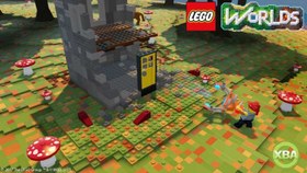 تصویر دیسک بازی Lego Worlds برای PS4 Lego Worlds