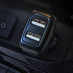 تصویر شارژر فندکی هوکو مدل Z36 لیدر Hoco Z36 Leader Dual USB Car Charger