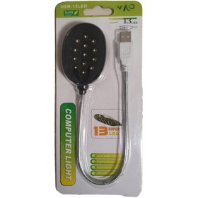 تصویر چراغ LED USB مدل دوشی 