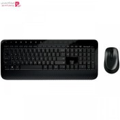 تصویر کیبورد و ماوس بی سیم مایکروسافت مدل Microsoft Desktop 2000 Wireless Keyboard and Mouse