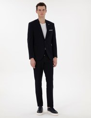 تصویر کت و شلوار پیرکاردین اورجینال Pierre Cardin 1150094 Navy Blue Ex. Slim Fit Suit 50306345-VR033 