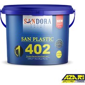 تصویر رنگ پلاستیک گالن ساندورا چاپ آبی 402 