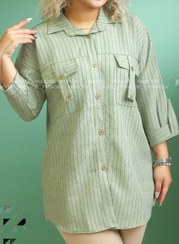 تصویر مانتو کوتاه دیپلمات آستین پاکتی زنانه 