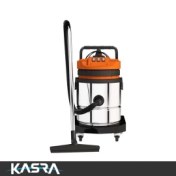 تصویر جاروبرقی سطلی کسری 3 موتوره 80 لیتری اتوماتیک مدل ماموت kasra vacuum cleaner model mammoth automatic