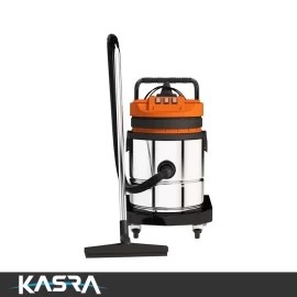 تصویر جاروبرقی سطلی کسری 3 موتوره 80 لیتری اتوماتیک مدل ماموت kasra vacuum cleaner model mammoth automatic