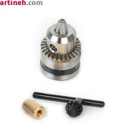 تصویر سه نظام مینیاتوری 0.6 تا 6 میلیمتر به همراه تبدیل 5 میلیمتری Mini Drill Chuck (0.6-6)mm with 5mm Connect Rod