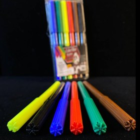 تصویر ماژیک 6 رنگ آمیزی پاندا 