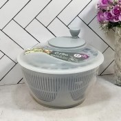 تصویر سبزی خشک کن چرخشی زیباسازان مدل چیلان (ظرفیت ۳.۸ لیتر) - سبز Zibasazan Cheelan Salad and Vegetable Spinner 3.8L