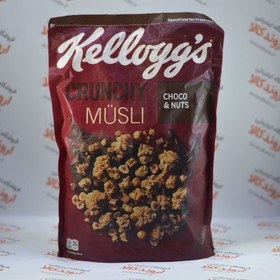 تصویر کورن فلکس کلوگس Kelloggs مدل Choco & Nuts 