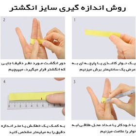 تصویر انگشتر کارتیر قلب فول نگین ژوپینگ 