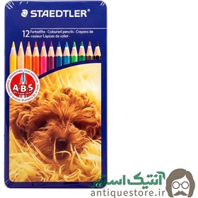 تصویر مداد رنگی استدلر تولید آلمان ( 12 رنگ ) 