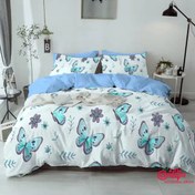 تصویر لحاف روتختی پروانه دخترانه - کتان (315) 