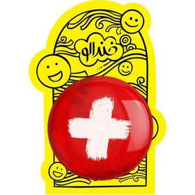 تصویر آینه تاشو پرچم سوئیس 