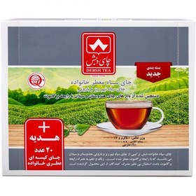 تصویر چای دبش عطری خانواده 500 گرمی به همراه 20 عدد چای کیسه ای Debsh tea