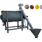 تصویر میکسر 500 لیتری بدنه فلزی 