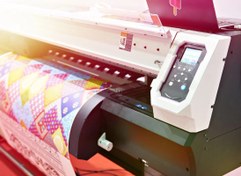 تصویر چاپ استیکر، وینیل و مش Eco sulvent