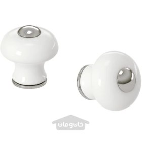 تصویر دستگيره سفيد چيني 23 میل مدل HISHULT 