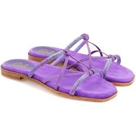 تصویر Desa Grace Purple Woman Slipper Stone Bright 