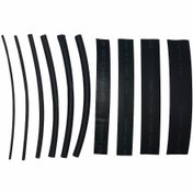 تصویر وارنیش (روکش) حرارتی رنگ مشکی مجموعه 10 عددی 