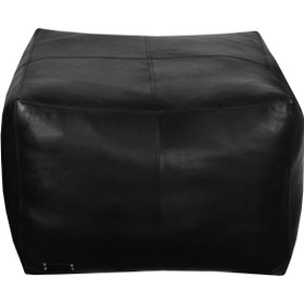 تصویر پاف مکعبی مشکی HA002 