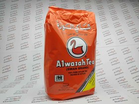 تصویر چای الوزه 500 گرمی- اصلی سفارش کویت اصلی-پاکتی-درج عبارت سفارش کویت روی محصول alwazeh