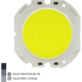 تصویر ال ای دی 30 وات COB - برند SMT سفید 60F42 LED 30W COB