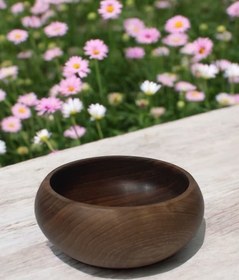 تصویر کاسه چوبی کد K101 