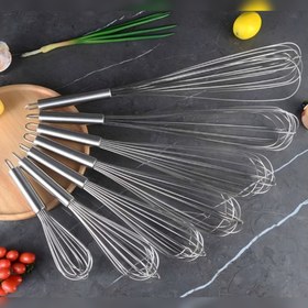 تصویر همزن دستی استیل ۴۰ سانتی ضخیم 