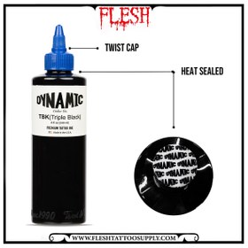 تصویر رنگ تتو تریپل بلک داینامیک DYNAMIC TRIPLE BLK DYNAMIC TRIPLE BLK