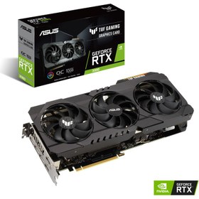 تصویر کارت گرافیک ایسوس TUF RTX 3080 OC 10GB (استوک) 