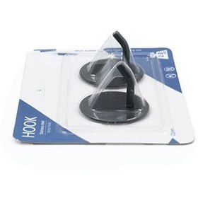 تصویر هوک فلزی مشکی 2 عددی کد 1004 2-piece-black-metal-hook-1004