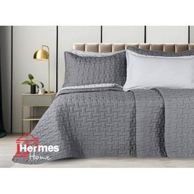 تصویر روتختی پنبه دوزی دونفره هرمس هوم HERMES HOME مدل: 003 HERMES 