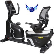 تصویر دوچرخه مبله ژنراتور باشگاهی مدل XZ1123 Commercial recumbent bike model XZ1123