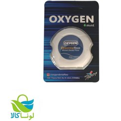 تصویر نخ دندان اکسیژن OXYGEN مدل مینت MINT رول 50 متری 