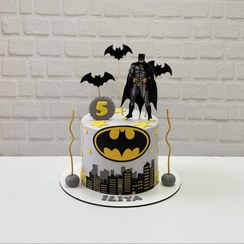 تصویر کیک بتمن تصویری 