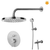 تصویر دوش توکار تیپ 5 فلاور درخشان FLOWER 