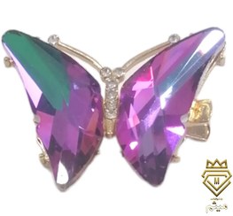 تصویر گلسر انبری پروانه سواروسکی 