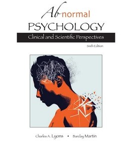 تصویر دانلود کتاب Abnormal Psychology Clinical and Scientific Perspectives [6&nbsp;ed.] کتاب انگلیسی روانشناسی غیرطبیعی دیدگاه های بالینی و علمی [6&nbsp;ed.]