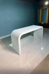 تصویر میز ناخن دوطرف خم دونفره 