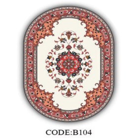 تصویر فرشینه بیضی - 50 در 80 (پادری) 