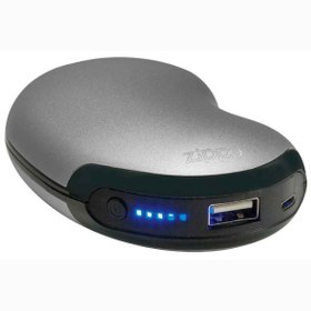 تصویر گرمکن (بخاری) جیبی و پاوربانک اصل زیپو رنگ سبز 