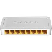 تصویر سوئیچ شبکه 8 پورت 10/100 مارلیک تک مدل MT-SWF080 TXE091 