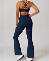 تصویر ست نیمتنه و لگ دمپا ورزشی کد Ns48 