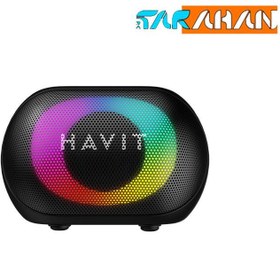 تصویر اسپیکر بلوتوثی هَویت مدل SK885BT Havit SK885BT Colorful RGB Light Wireless Waterproof Speaker