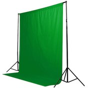 تصویر فون بک گراند سبز کروماکی مخمل Backdrop Green 3×5 Backdrop 3×5 Green